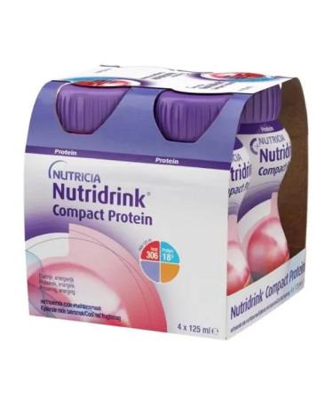 NUTRIDRINK Dietary nutrition with a fruit and berry taste 4 pcs