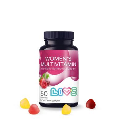 LIVS Multivitamins for women with fruit taste 50 pcs