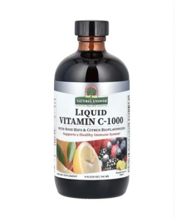 Liquid vitamin C natural taste of lemon 240 ml