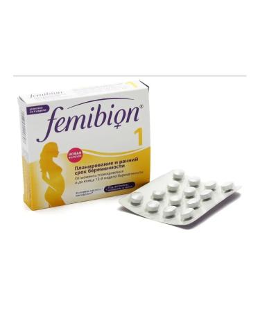 Procter&Gamble Health Germany GmbH Vitamins for pregnant women Femibion 1 - Buy Online on GoSupps.com