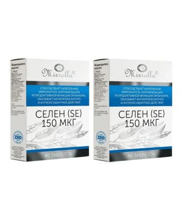 Mirrolla Selenium 150 g 40 tab 2 pcs