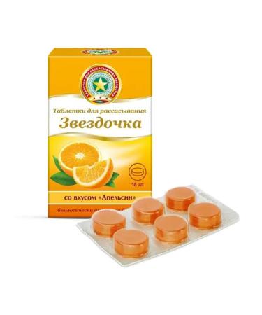 STAR Tablets for resorption orange 18 tab