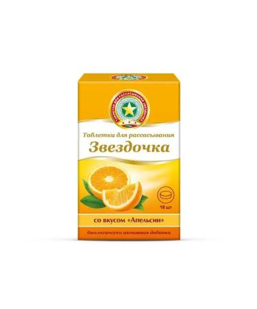 STAR Resorption tablets Orange 18 Tab 2 pcs - Buy Online on GoSupps.com