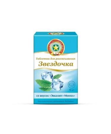 STAR Pills for resorption menthol-eucalyptus 18 tab 2 pcs - Buy Online on GoSupps.com
