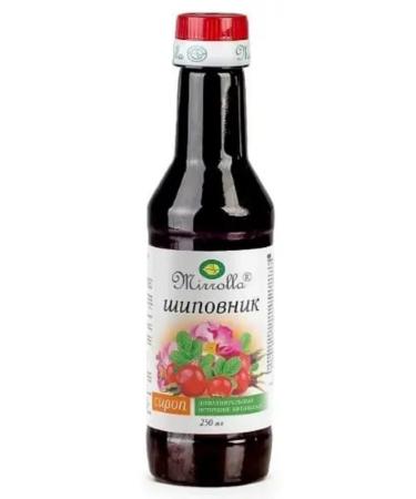 Mirrolla Syrup with rosehip 250 ml