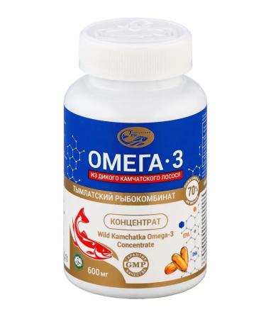 Tymlatsky fish processing plant Omega 3 concentrate Wild salmon Pnzhk 70% Salmonika - Buy Online on GoSupps.com
