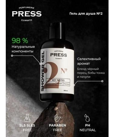 PRESS GURWITZ PERFUMERIE Set of cosmetics shampoo and shower gel No. 2 - Buy Online on GoSupps.com