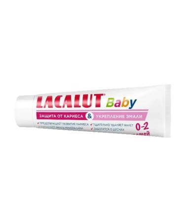 LACALUT Toothpaste 0-2 protection against caries and enamel strengthening 65 grams