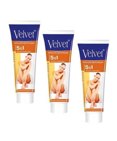 Velvet Cream-dopeter slowing hair growth 5V1 100 ml 3 pcs