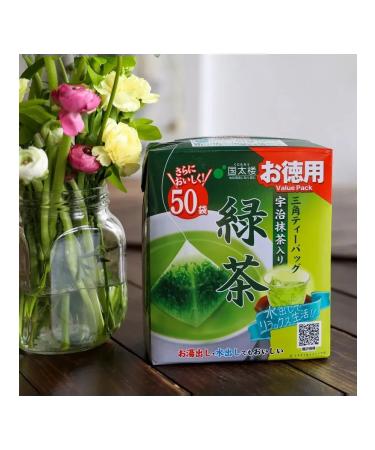 Advance Japanese tea in sencha pyramids 50 pcs - Buy Online on GoSupps.com