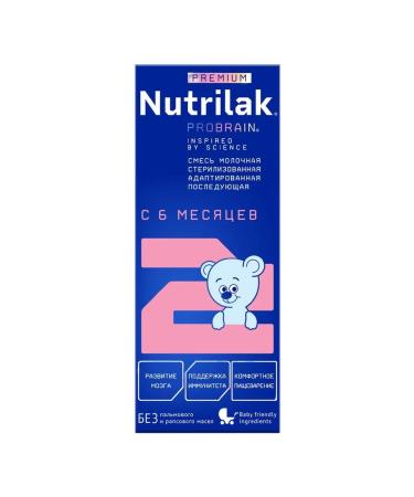 Milk mixing Nutrilak Premium 2 from 6 months 200ml