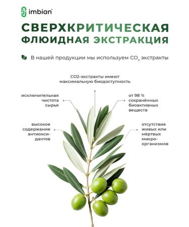 IMBIAN Olive leaves extract 60 capsules - Buy Online on GoSupps.com