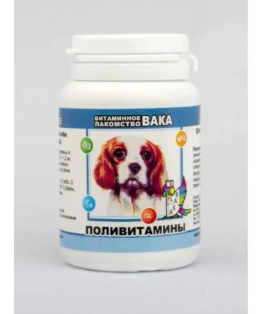 waka Vitamins for dogs 80 tab. Polyvitamins - Buy Online on GoSupps.com