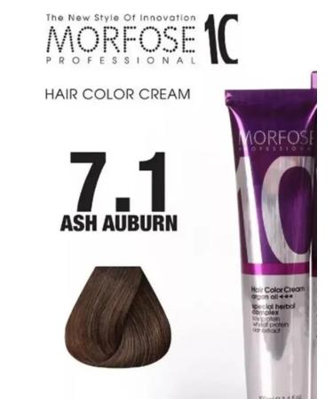 MORPHOSES Hair dye 7.1 ash blond 100 ml