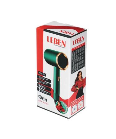 LEBEN Energetic hair dryer with adjustable modes and stylish design - Buy Online on GoSupps.com
