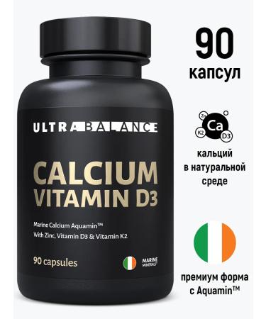 UltraBalance Calcium D3 Vitamins for strengthening hair nails bones