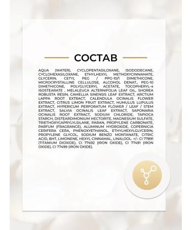 EVELINE Botanic Expert Mattifying Foundation Set (3 pcs) 01 tone PORCELAIN - Buy Online on GoSupps.com