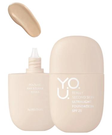 RELOUIS Tonal face cream ultra -light SPF20 T.40 Warm Beige