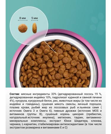 Wellkiss Dry food for sterilized cats 1.5 kg - Buy Online on GoSupps.com
