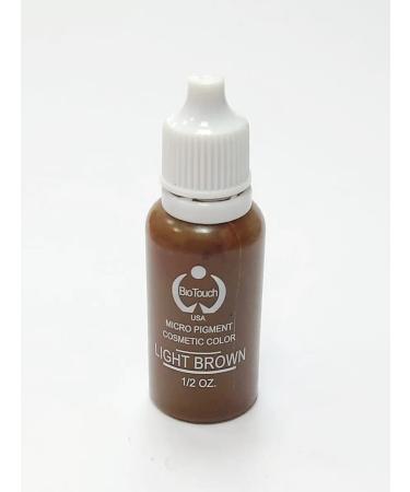 Biotouch Light Brown 15 ML BIOTACH Pigment for permanent makeup