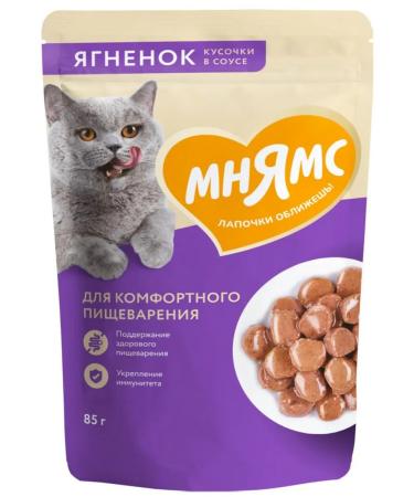 Mnyams Wet feed spider feed with an lamb for digestion 24pcs - Buy Online on GoSupps.com