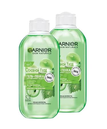 Garnier Skin Naturals Gel Penca for washing grapes 200ml 2pcs
