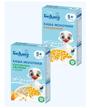 Bellakt Corn porridge + corn-outflower with pear milk - Buy Online on GoSupps.com