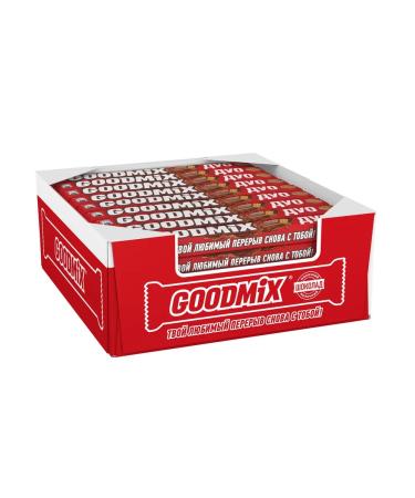 GoodMix Chocolate bar with crispy waffles 40g 35 pcs - Buy Online on GoSupps.com