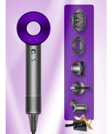 Hair Dryer Hair hairs with nozzles Basic HD Twilight Purple