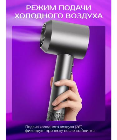 Hair Dryer Hair hairs with nozzles Basic HD Twilight Purple - Buy Online on GoSupps.com
