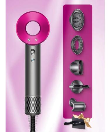Hair Dryer Hair hairy with nozzles Basic HD Royal Fuchsia