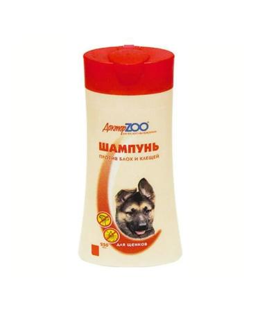 Doctor ZOO Shampoo for puppies against fleas and ticks 250 ml