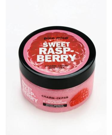 Pico Mico Sweet Raspberry Body Scrub Slime Nutrition and Moisturization - Buy Online on GoSupps.com