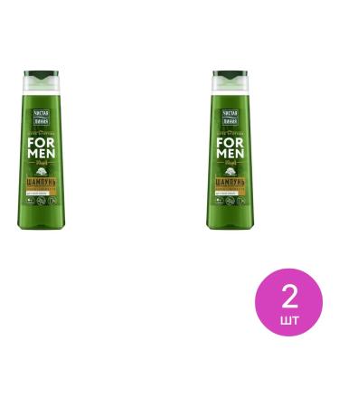 Clean line Hair shampoo men's for men (a set of 2 pcs)