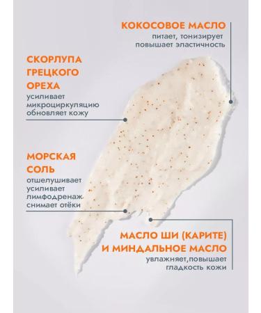 Novosvit Body scrub with coconut oil anti -cellulite (2pcs) - Buy Online on GoSupps.com