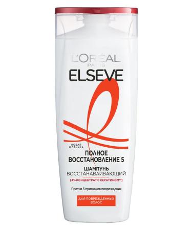 L'Oreal Paris ELSEVE Complete Restoration Set 5: Shampoo 400 ml + Conditioner 400 ml - Buy Online on GoSupps.com