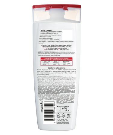 L'Oreal Paris ELSEVE Complete Restoration Set 5: Shampoo 400 ml + Conditioner 400 ml - Buy Online on GoSupps.com