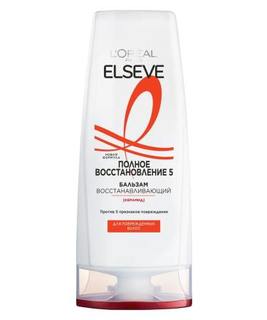 L'Oreal Paris ELSEVE Complete Restoration Set 5: Shampoo 400 ml + Conditioner 400 ml - Buy Online on GoSupps.com