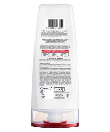 L'Oreal Paris ELSEVE Complete Restoration Set 5: Shampoo 400 ml + Conditioner 400 ml - Buy Online on GoSupps.com