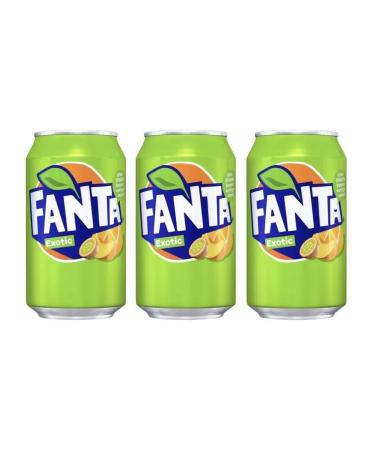 Fanta Drink gas exotic 3 pc x 330 ml