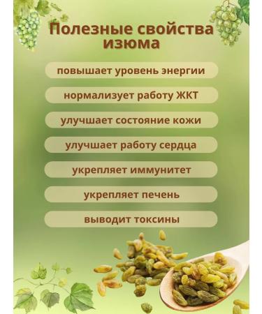 SHAYAN Green raisins without bones 285 g - Buy Online on GoSupps.com