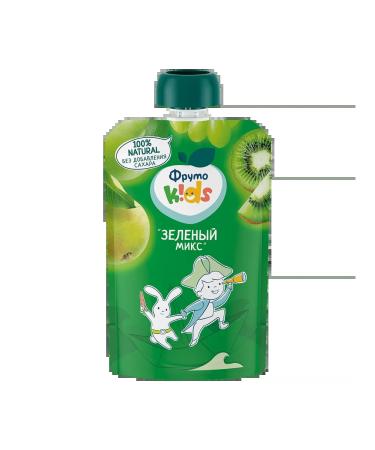 Frutonyanya Puree fruit Frutokids mix x 6 - Buy Online on GoSupps.com