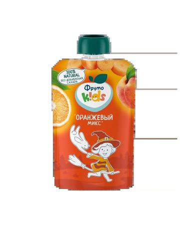 Frutonyanya Puree fruit Frutokids mix x 6 - Buy Online on GoSupps.com
