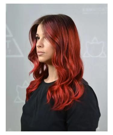 Anthocyanin Red hair dye R01 Mahogany 230 ml with a brush - Buy Online on GoSupps.com