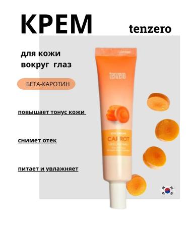 Tenzero moisturizer and gel for the skin around the eyes