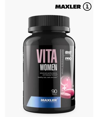 Vitawomen Vitamins complex for women Maxler 90 tablets