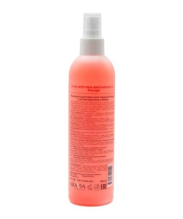 ARAVIA Professional Lotion for preparing the skin before depilation 300 ml - Buy Online on GoSupps.com
