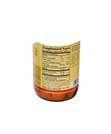 Solgar Inc Vitamin C tablet chewing raspberries 90 pcs - Buy Online on GoSupps.com