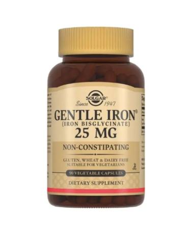 Solgar Inc Easily accessible iron Gentle Iron 90 Capsules 2Up - Buy Online on GoSupps.com