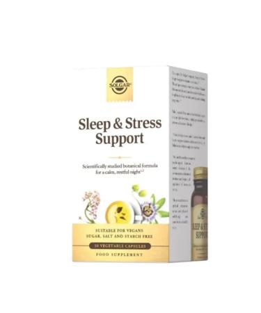 Solgar Inc Sleep and night stress control 30 caps 534 mg-1UP - Buy Online on GoSupps.com